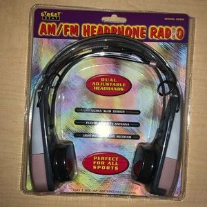 AM/FM Headphone Radio